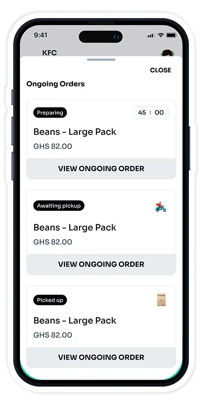 Manage Orders